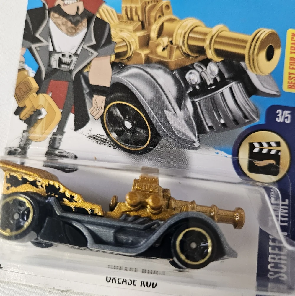 2016 Hot Wheels Treasure‎ Hunts Grease Rod Limited Edition #223 Of 250